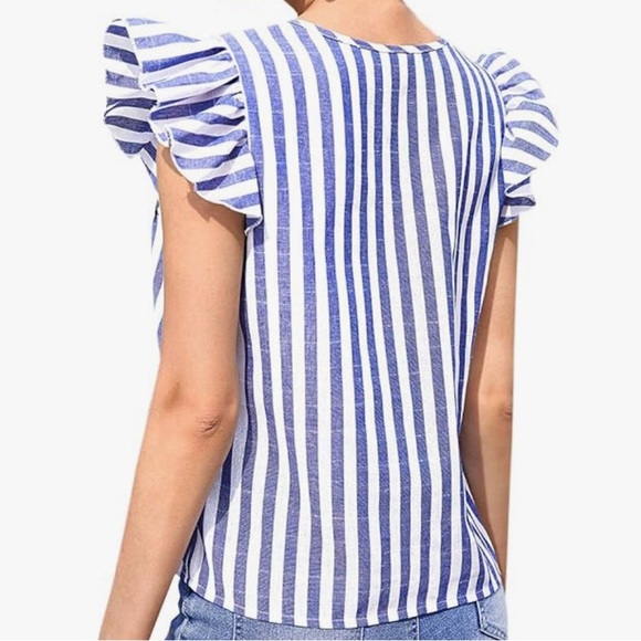 Colorful Linen Top - Picture 3 of 3